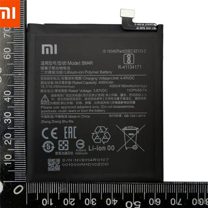 2025 Years 100% Original BM4R 4160mAh Phone Battery For Xiaomi Mi 10 Lite 10Lite 5G Zoom Replacement Batteries Fast Shipping