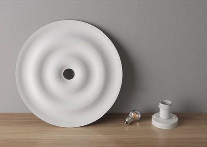 Nordic modern circular wall lamp background wall staircase corridor entrance designer water ripple decorative lighting fixture