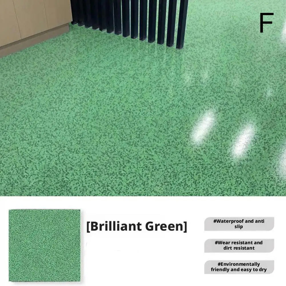 High-Gloss Marble Effect Epoxy Floor Coating, Louis Paint, Floor Garage Waterproof Paint, Floor Forest Epoxy Paint, Floor E3Q1