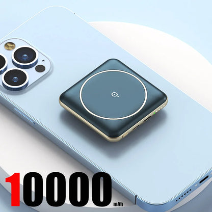 30000mAh Large Capacity Super Fast Charging YM-545 Portable Power Bank Magnetic Wireless Charging Power Bank Mobile Power Bank