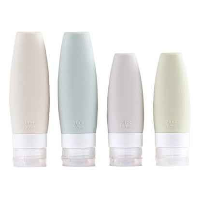 New Leak Proof Travel Bottles Set Travel Containers for Travel Size Toiletries Portable Quart Bag Storage Shampoo Lotion