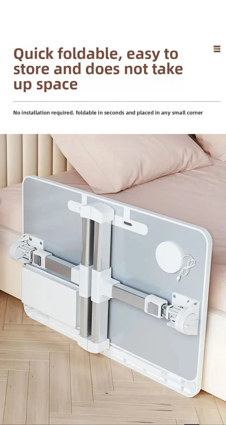 Bed Dormitory Student Writing Bed Desk Laptop Office Small Table Board Foldable Lift