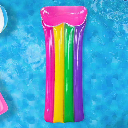 PVC Inflat Air Mattress Comfortable Water Floating Bed Portable Durable Smooth Multifunctional Swimming Pool Accessories