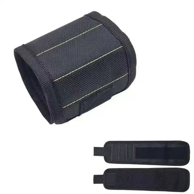 SenNan Magnetic Wristband for Holding Screws Nail Drilling Bits,Wrist Tool Holder Belts with Strong Magnets Gadgets for Unisex