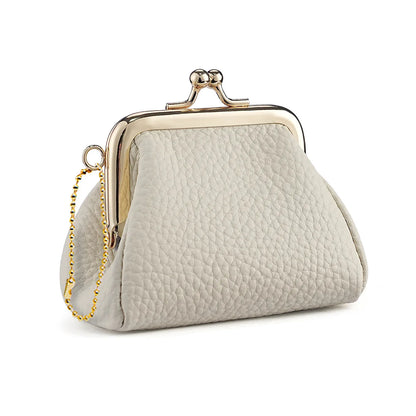 Women Wallets RFID Blocking Bank Card Purse Cowhide Leather Card Holder Mini Credit Coin Case Compact EDC Wallet