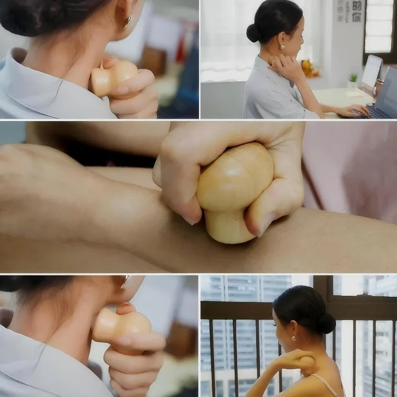 Facial massage roller massage tools, mini hand-held facial massager, skin care tools, easy to clean and use.