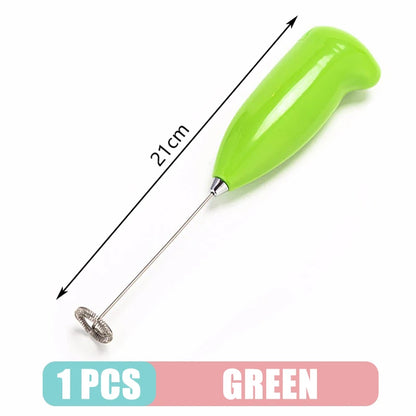 Milk Frother Handheld Mixer Electric Coffee Foamer Egg Beater Cappuccino Stirrer Mini Portable Blenders Home Kitchen Whisk Tool