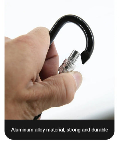 SEAMETAL Motorcycle Hanging Hook With Lock Hooks for Autocycles Bike Electric Vehicle Storage Helmet Hanging Hook Accessories