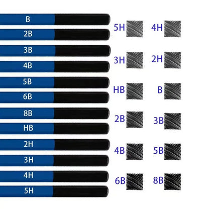 33pcs  drawing supplies,drawing supplies for artists,drawing supplies for kids ,  sketching sets, studio learning, stocking prod