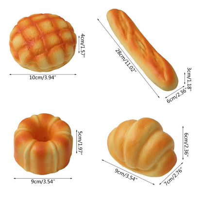 Artificial Bread Fake Bread Simulation Bread For Home Decoration