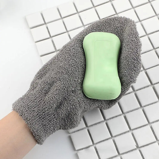 Scrubber Bathing Accessories Bathing Cleaning Towel Exfoliating Glove Body Scrub Gloves Fingers Bath Towel Shower Body Brush
