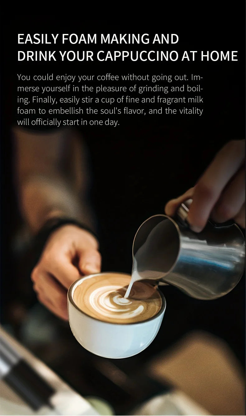 1pc Multifunctional Coffee Milk Frother Frother Home Milk Frother Maker Blender Handheld Egg Whisk Automatic Blender Cream