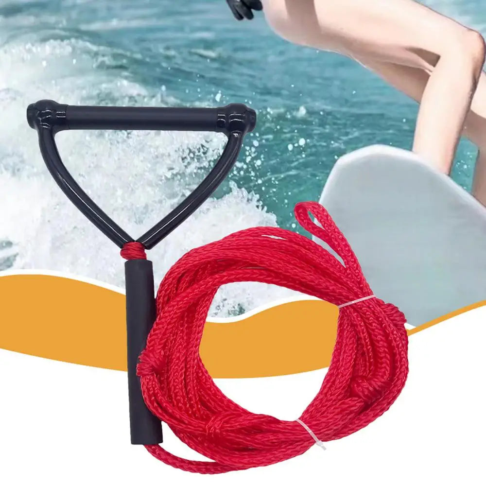 Wake Surf Rope Ski Ropes For Water Skiing High-Strength Accessories 24ft For Wakeboard Boat Towing Beginner Skiers