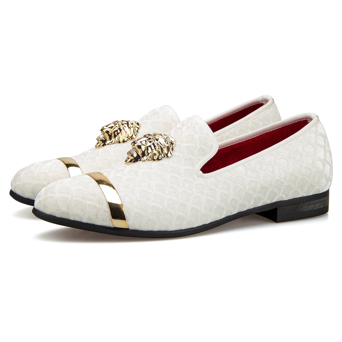 Luxury Brand Loafers Diamond Velvet Men Dress Wedding Shoes Rivets Casual Flats Designer Sneakers