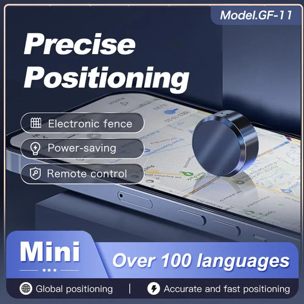 2G Car GPS Tracker Portable Vehicle Tracker with Strong Magnetic Real Time Car Tracker Detector for Monitor Kids