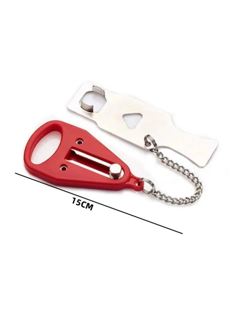 Travel Accommodation Door Security Lock Home Room Hotel Anti-theft Security Lock Metal Lock Portable Door Lock Security Latch