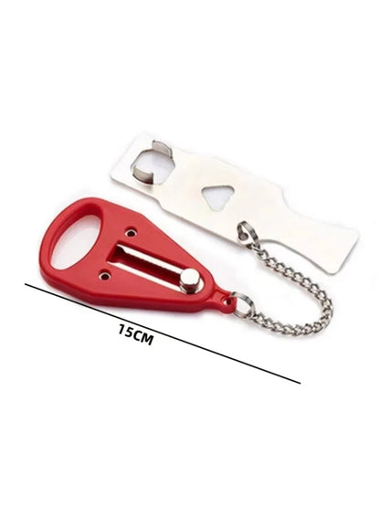 Travel Accommodation Door Security Lock Home Room Hotel Anti-theft Security Lock Metal Lock Portable Door Lock Security Latch