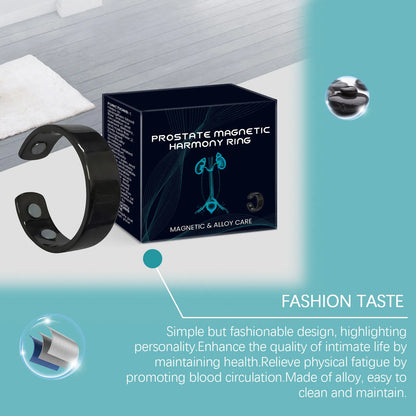 Prostate Ring Soothes And Improves Circulation, Enhances Function And Promotes Health. Health Ring