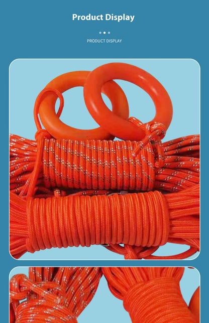 Professional Water Rescue Ropes Floating Lifebuoys for Swimming Safety Boats Accessories for Boating And Kayaking