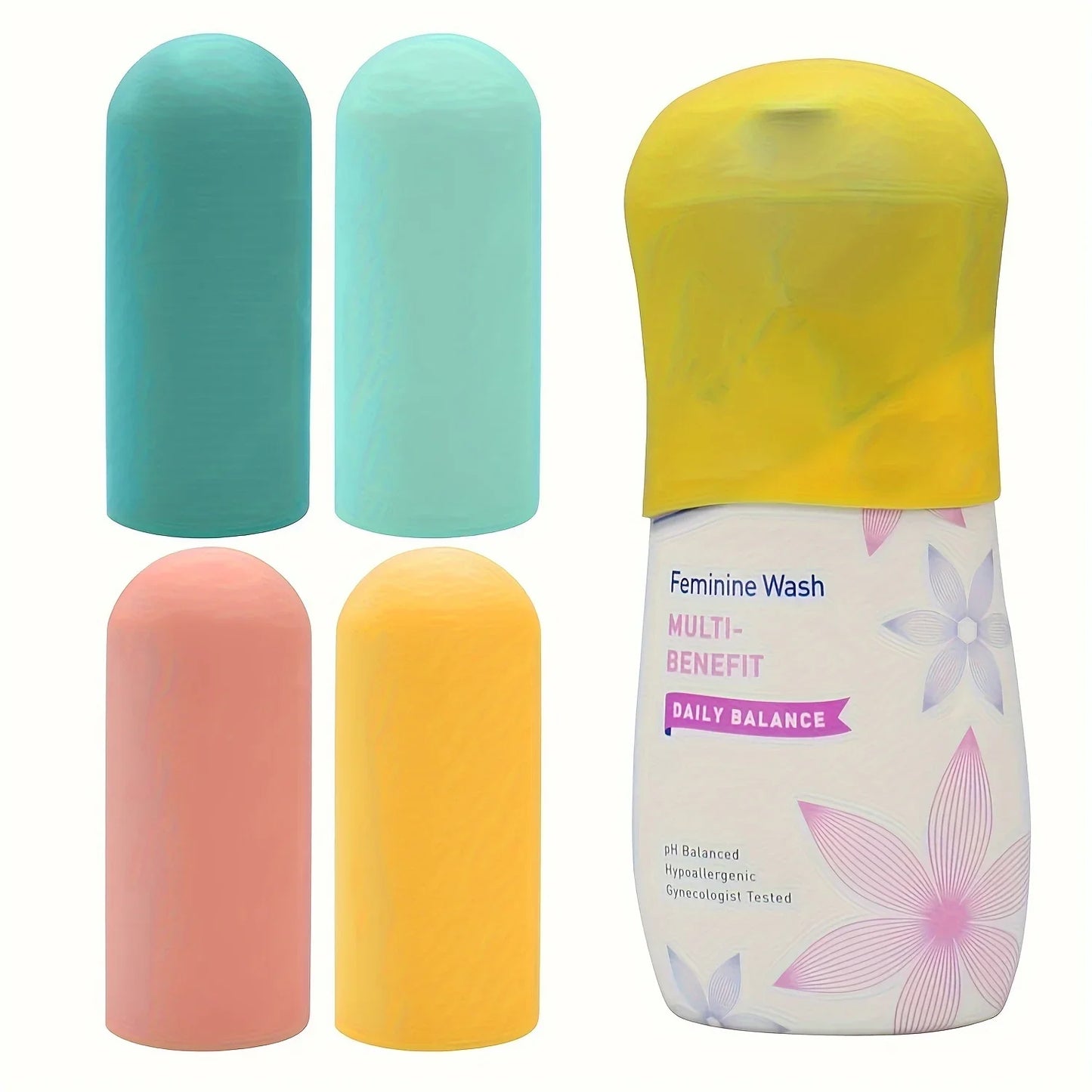 Leak Proof Sleeves For Travel Container, Toiletry Covers For Leak Proofing In Luggage,  Fits Most Size Bottles