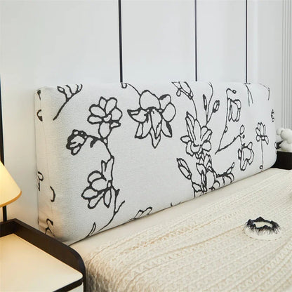 Headboard Bedhead Cover Dust Cover Double Bed Covers Durable Bed Back Protection Elastic All-inclusive Bedhead Cover Home Decor