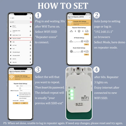 Xiaomi 1200Mbps Wifi Amplifier Dual band 2.4G 5G Repeater Network Expander Range Extender Signal Booster Wireless Wi-Fi Router