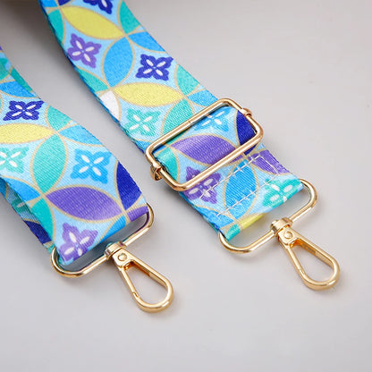 Fashionable And Minimalist Shoulder Strap Print Adjustable Bag Strap Luggage Replaceable Travel Accessories