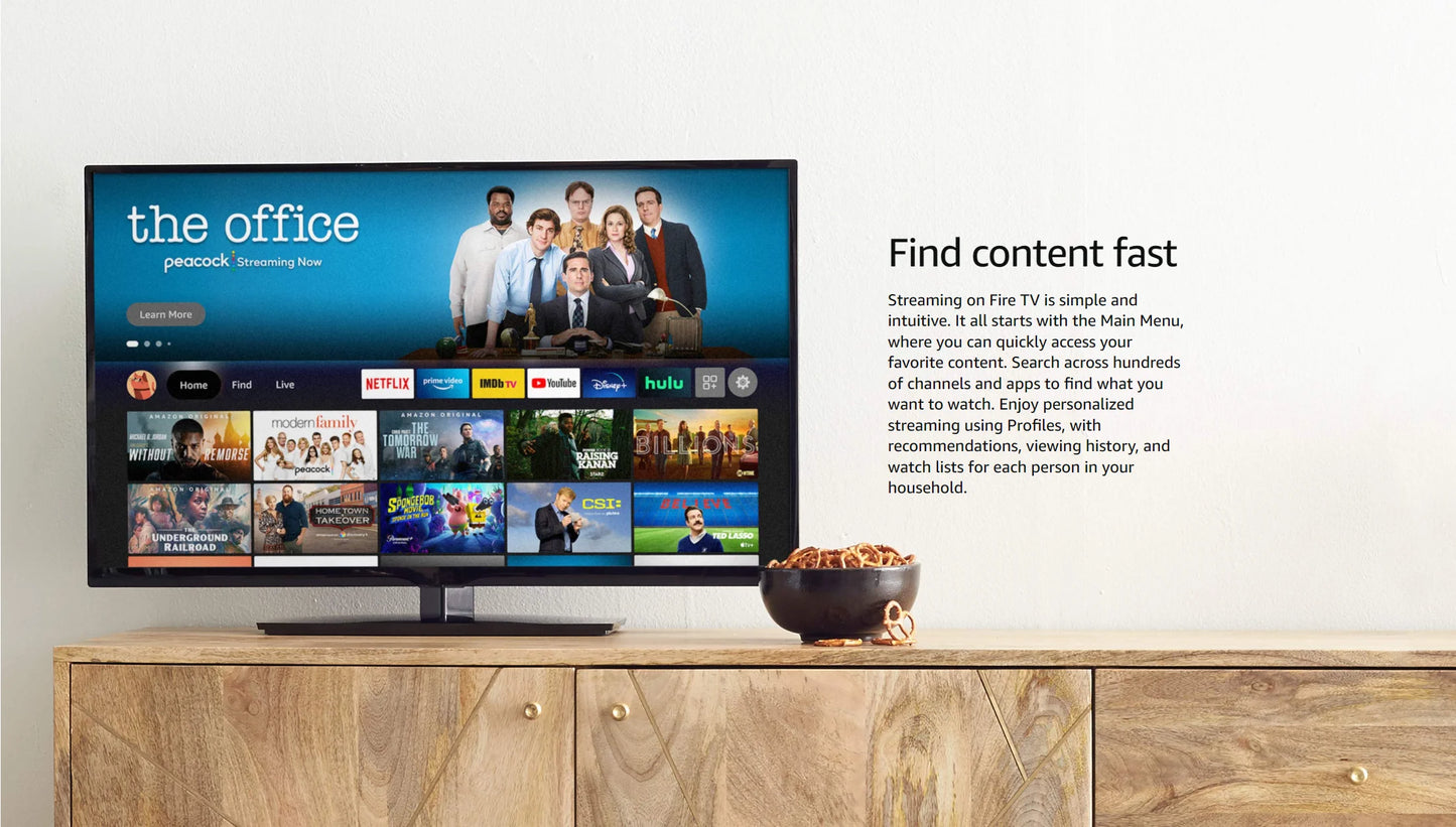 Amazon Fire TV 4K MAX, Android TV Box, Netflix 4K Streaming stick with wifi 6E.16GB Storage All NEW