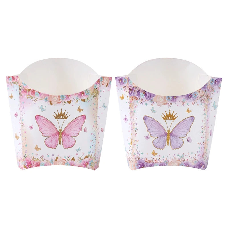 Butterfly Party Snack Tray Butterfly Birthday Party Decoration Kids Girls Birthday Party Supplies Baby Shower Party Decoration