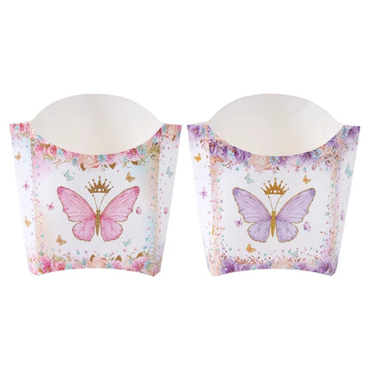 Butterfly Party Snack Tray Butterfly Birthday Party Decoration Kids Girls Birthday Party Supplies Baby Shower Party Decoration