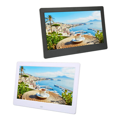 Digital Photo Frame HD 10.1 Inch 1024x600 LCD Display Smart Electronic Picture Frame with Remote Control Digital Picture Album