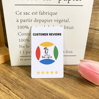 Grow your Business With NFC Google Review Cards Tap and Rate Google Review Cards