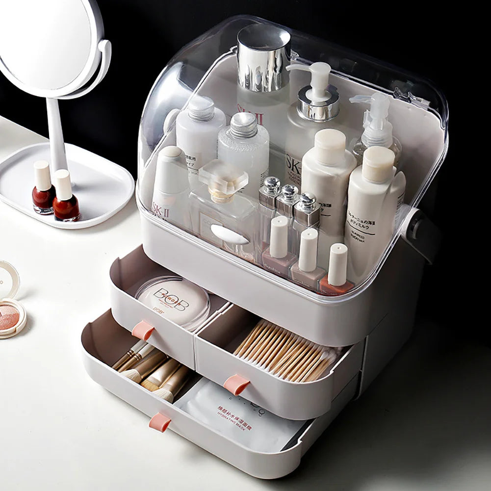 Multifunctional Waterproof Cosmetic Skincare Storage Organizer