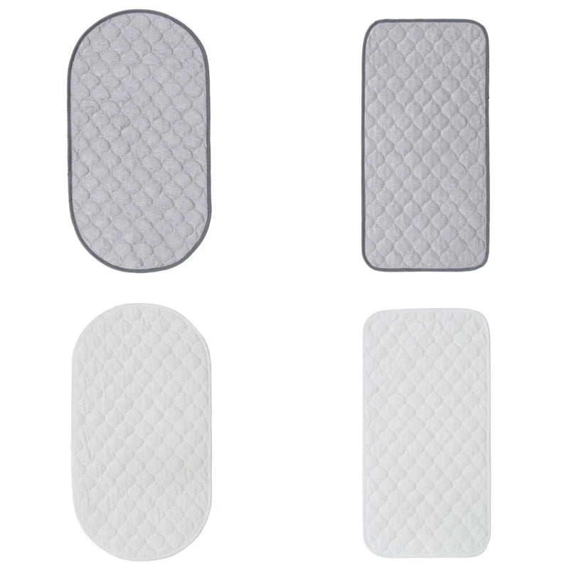 Baby Diaper Mat Waterproof Reusable Bamboo Liner Changing Pat Mattress for Newborn Infant Girls Boys Newborn Portable Supplies