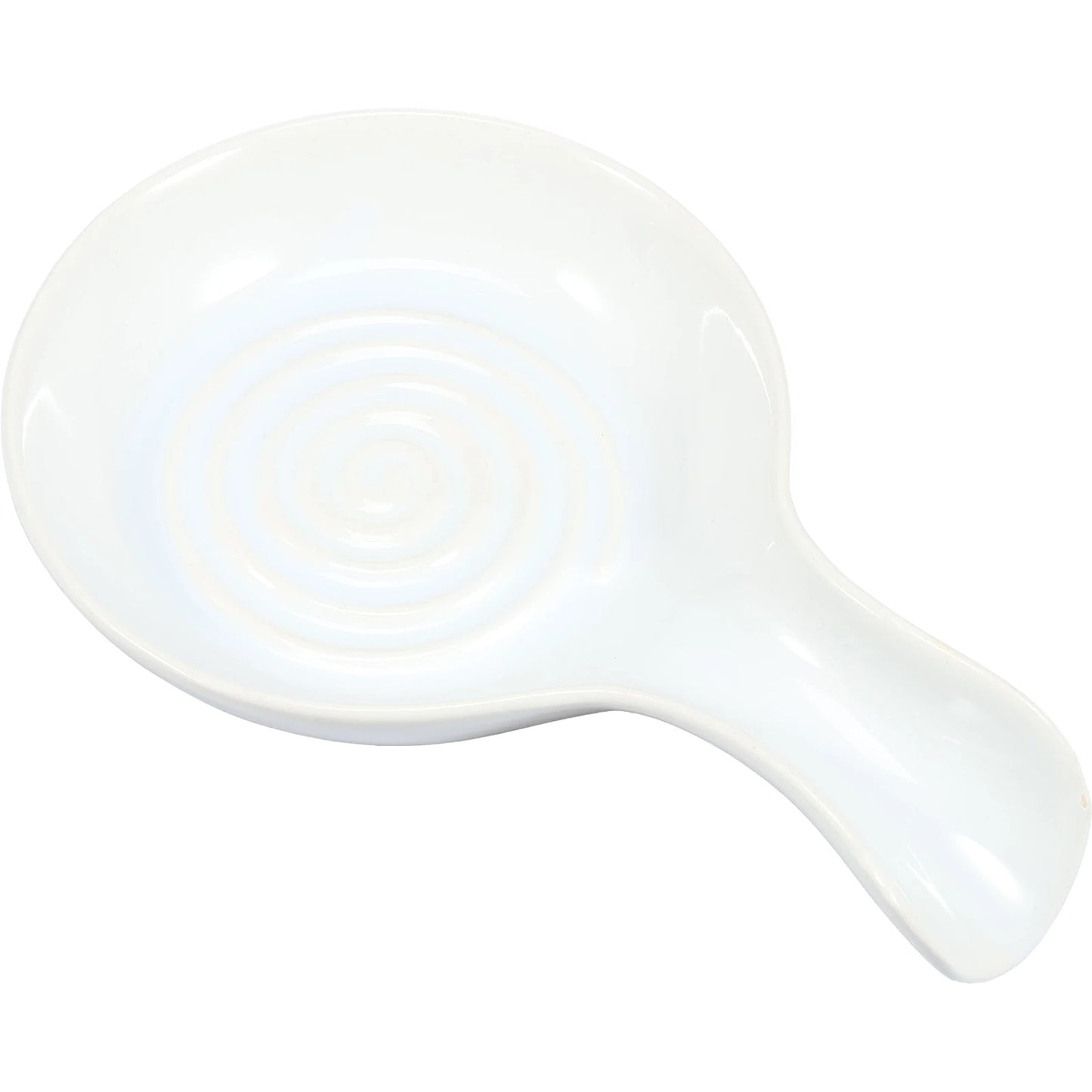 Spoon Rest Large Ceramic Spoon Holder Heat-Resistant Cooking Spoon Rest Coffee Spoon Holder Dishwasher Safe Ceramic Spoon Rest