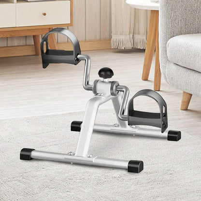 Mini Folding Exercise Bike Pedaling Machine Adjustable Legs Rehabilitation Pedal Exercise for Elderly Foot Peddler Pedal Trainer