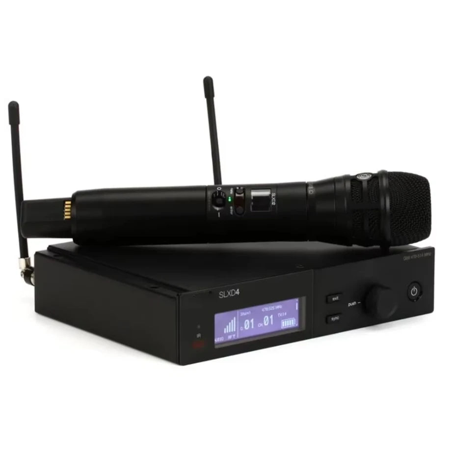 SLXD4 SLX24 Professional Wireless UHF Microphone System For Karaoke church perform church mic