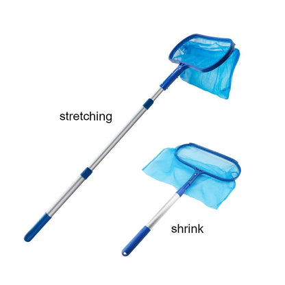Leaf Skimmer Net Professional Pool Cleaning Net Multi-function Portable Practical Durable Lightweight Swimming Pool Accessories