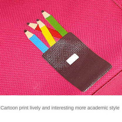 Shopping Bag Student Tutorial Bags Portable with Pencil Case Children Art Bag Large Capacity Travel Bag School Information Bag