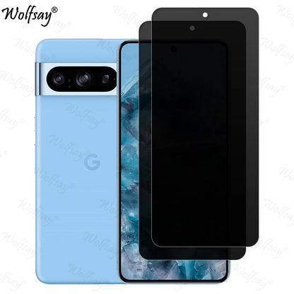 Anti-Spy Tempered Glass For Google Pixel 8 Pro Privacy Screen Protector Google Pixel 8A 9 Pro Glass For Google Pixel 8 Pro Glass