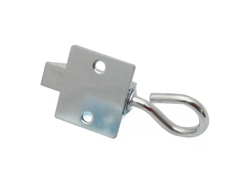 Window Gate Security Pull Ring Spring Bounce Door Bolt Anti-theft  Latch Lock Carbon Steel Retractable Hasp Industrial Hardware