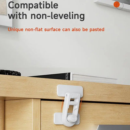 1 Pcs Home Refrigerator Lock Fridge Freezer Door Catch Lock Toddler Kids Child Oven Cabinet Safety Lock For Baby Safety Lock