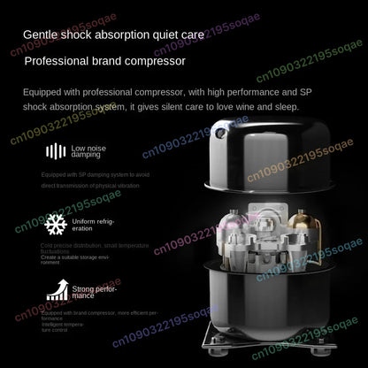 Embedded Wine Cabinet Household Small Refrigerator Constant Temperature Refrigerated Cabinet Drinks Ice Bar