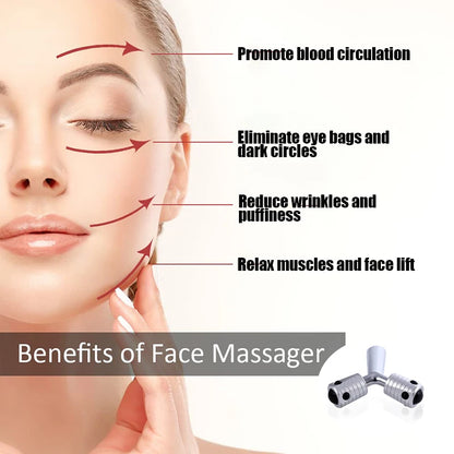 Skin Care Roller Massage for Face Y Shape Wrinkle Remover Massage Improve Skincare Lift Anti-Aging Skin Tightening Massager Tool