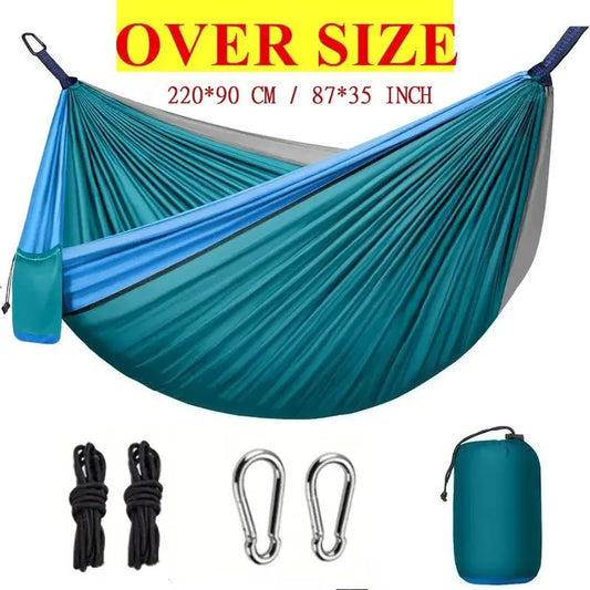 Outdoor Camping Hammock Portable Hammock Travel Beach Backyard Courtyard Hiking Outdoor Camping Equipment