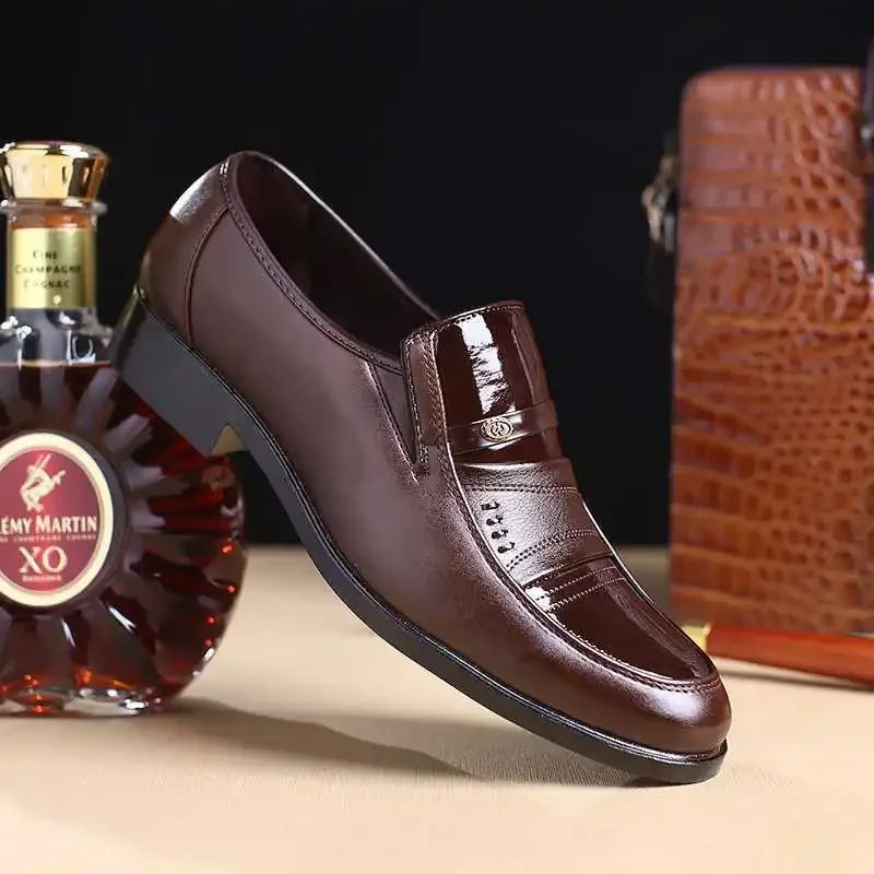Oxford Shoes for Men Dress Shoes  Formal Shoes Fashion Round Toe Business Wedding  Dress  Men Designer  Loafers
