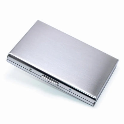 Men RFID Card Holder Blocking Aluminum Metal Slim Wallet Money Bag Anti-scan Credit Card Holder Thin Case Small Male Purses
