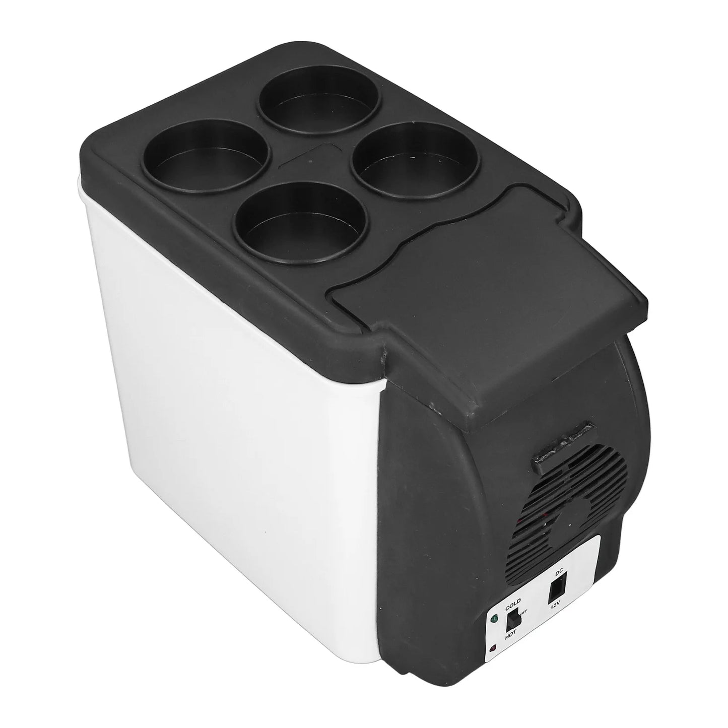 Cosmetic Refrigerator 12V Car Refrigerator 37W Fridge 6L Low Noise Portable Medicine Box Cosmetic Refrigerator for Food