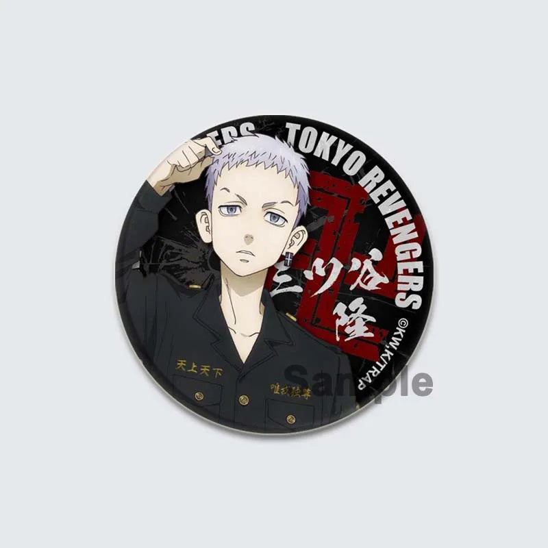 Fashion Accessories Anime Tokyo Revengers Brooches Backpack Clothes Accessories Decor Lapel Pin Badge for Fan's Collection Gifts