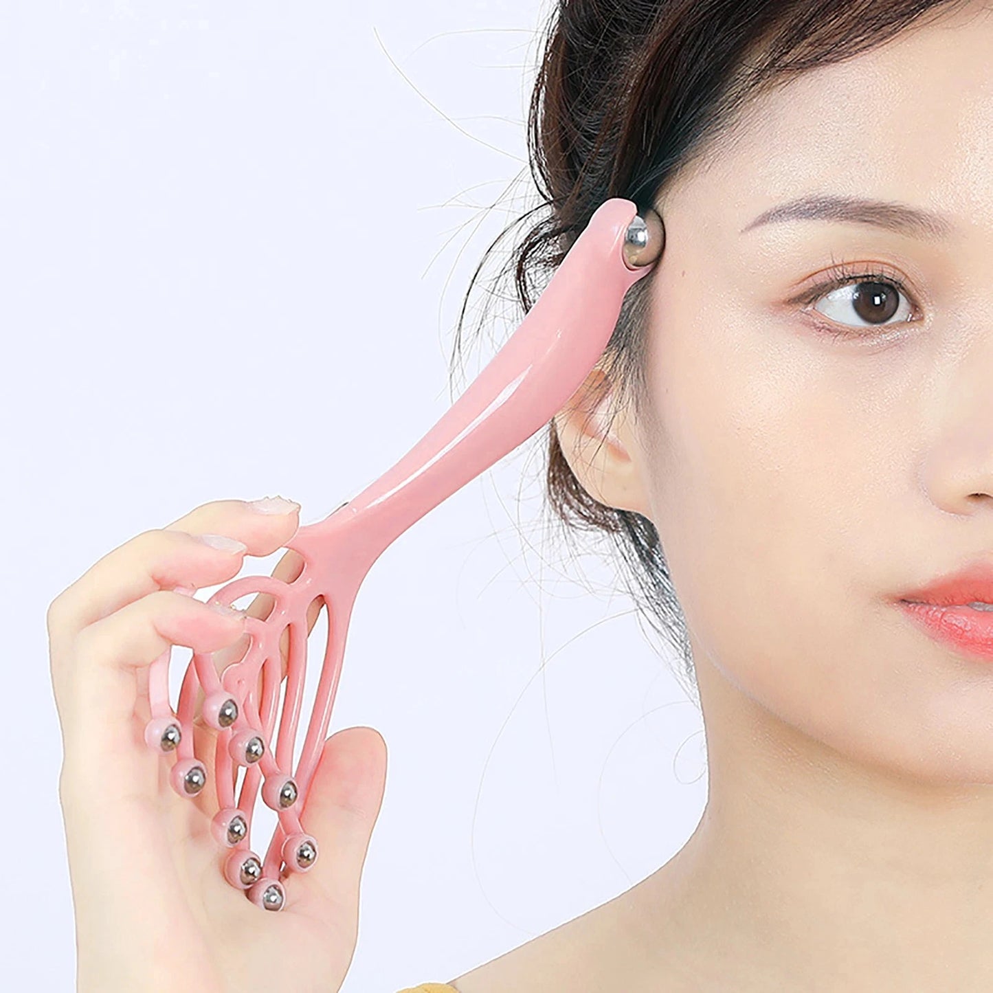 Head Massager Comfortable Stress Relief Tool Scalp Scratcher Portable Neck Massage Tool For Stress Relief Home Relaxation